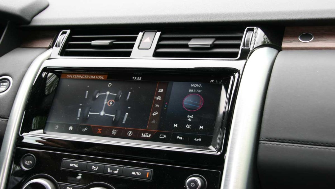 Landrover dashboard