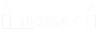 Tirsbæk logo hvid